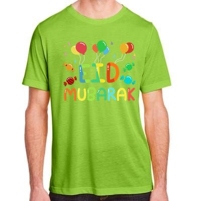 Eid Muslim Clothing Eid Mubarak Gift Adult ChromaSoft Performance T-Shirt