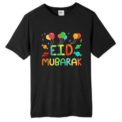 Eid Muslim Clothing Eid Mubarak Gift Tall Fusion ChromaSoft Performance T-Shirt