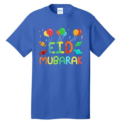 Eid Muslim Clothing Eid Mubarak Gift Tall T-Shirt