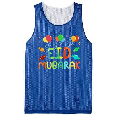 Eid Muslim Clothing Eid Mubarak Gift Mesh Reversible Basketball Jersey Tank