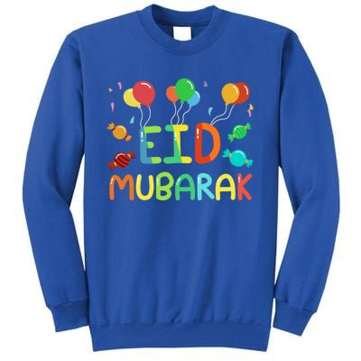 Eid Muslim Clothing Eid Mubarak Gift Tall Sweatshirt