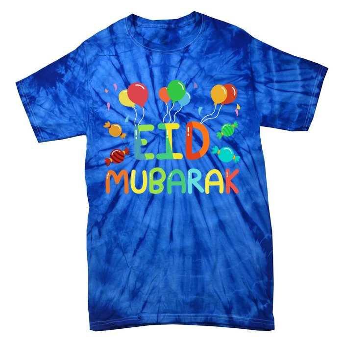 Eid Muslim Clothing Eid Mubarak Gift Tie-Dye T-Shirt