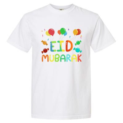 Eid Muslim Clothing Eid Mubarak Gift Garment-Dyed Heavyweight T-Shirt