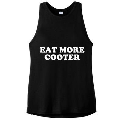 Eat More Cooter Ladies PosiCharge Tri-Blend Wicking Tank