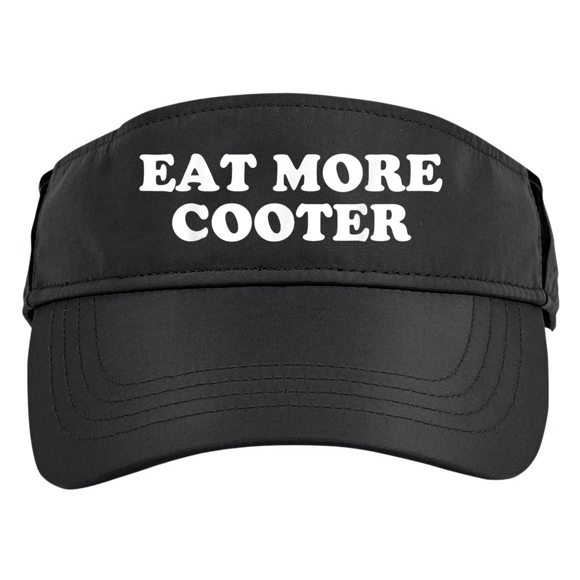 Eat More Cooter Adult Drive Performance Visor