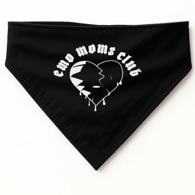 Emo Moms Club Emo Rock 2000s Pop Punk Band Music USA-Made Doggie Bandana