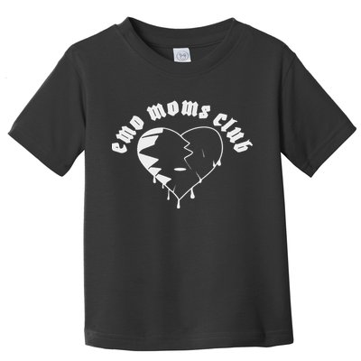 Emo Moms Club Emo Rock 2000s Pop Punk Band Music Toddler T-Shirt