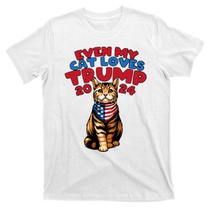 Even My Cat Loves Trump 2024 T-Shirt