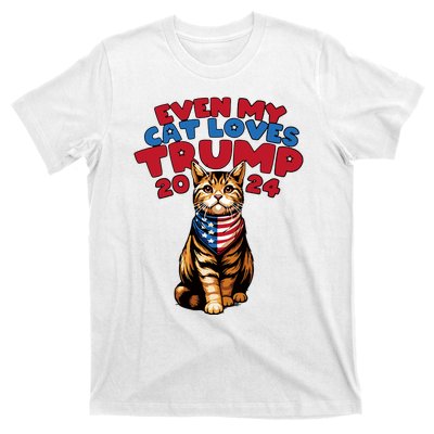 Even My Cat Loves Trump 2024 T-Shirt