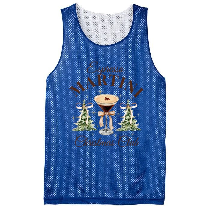 Espresso Martini Christmas Club Coquette Bow Xmas Pajamas Meaningful Gift Mesh Reversible Basketball Jersey Tank