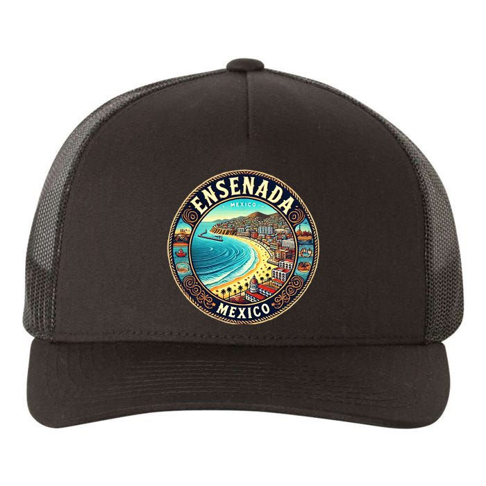 Ensenada Mexico Cruise Destination Yupoong Adult 5-Panel Trucker Hat