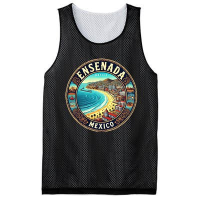 Ensenada Mexico Cruise Destination Mesh Reversible Basketball Jersey Tank