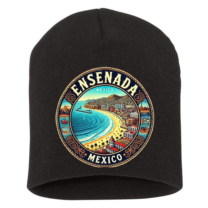 Ensenada Mexico Cruise Destination Short Acrylic Beanie