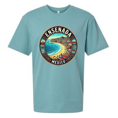 Ensenada Mexico Cruise Destination Sueded Cloud Jersey T-Shirt