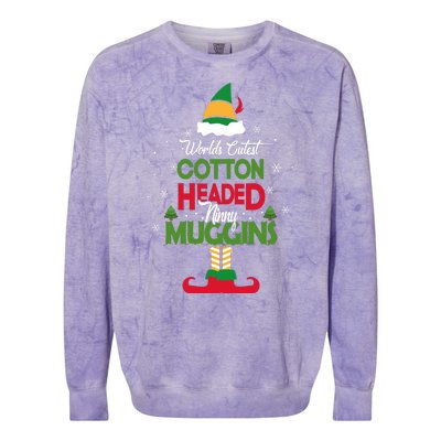 Cotton Headed Ninny Muggins Colorblast Crewneck Sweatshirt