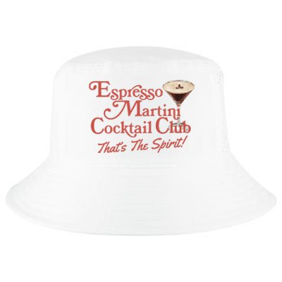 Espresso Martini Cocktail Club Cool Comfort Performance Bucket Hat