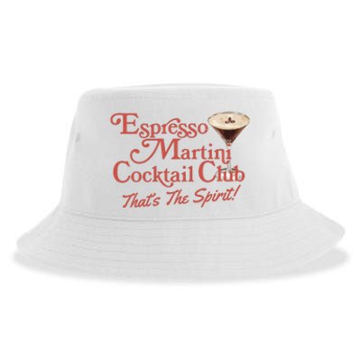 Espresso Martini Cocktail Club Sustainable Bucket Hat