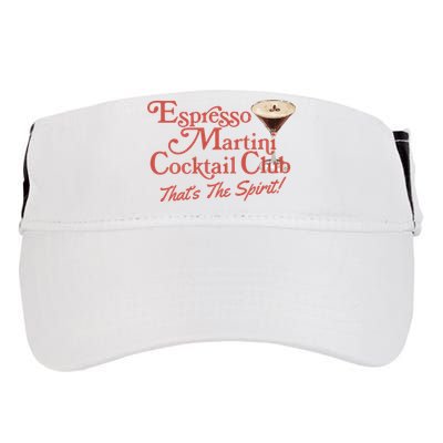 Espresso Martini Cocktail Club Adult Drive Performance Visor