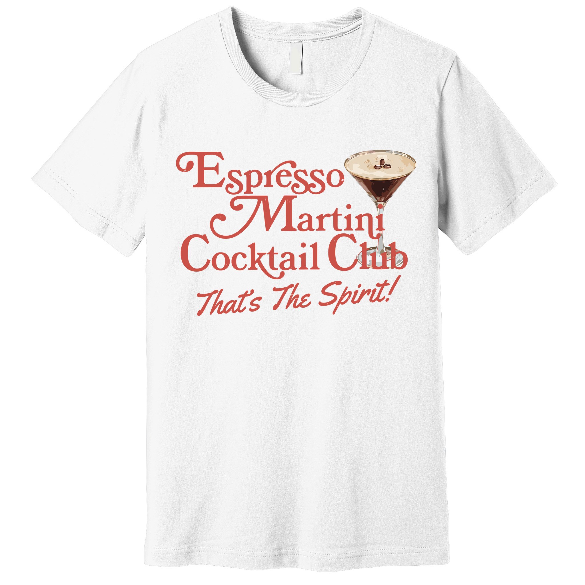 Espresso Martini Cocktail Club Premium T-Shirt