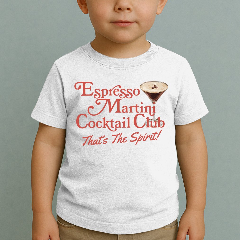 Espresso Martini Cocktail Club Toddler T-Shirt