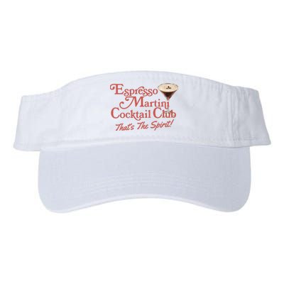 Espresso Martini Cocktail Club Valucap Bio-Washed Visor