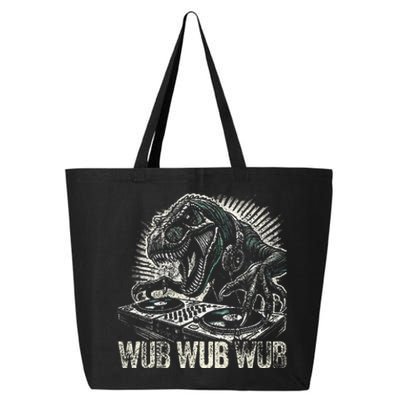 Electronic Music Dinosaur Dj Dubstep 25L Jumbo Tote