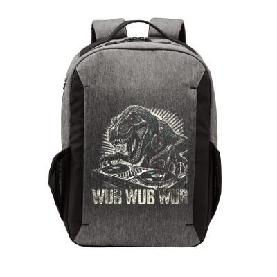 Electronic Music Dinosaur Dj Dubstep Vector Backpack