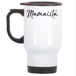 Espanol Mother's Day Gift Of Spanish Moms Mamacita Gift Stainless Steel Travel Mug