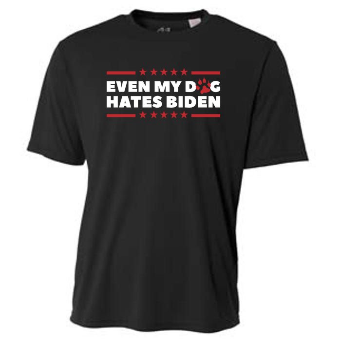 Even My Dog Hates Biden Cooling Performance Crew T-Shirt