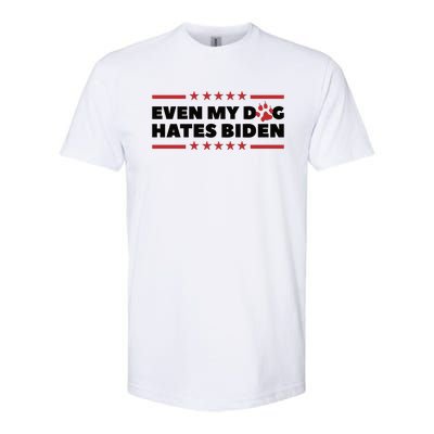 Even My Dog Hates Biden Softstyle CVC T-Shirt