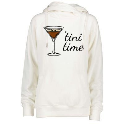 Espresso Martini Drinking Coffee Lovers Cocktail Bartender Womens Funnel Neck Pullover Hood