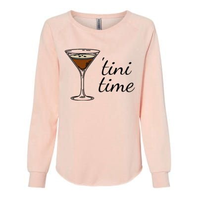 Espresso Martini Drinking Coffee Lovers Cocktail Bartender Womens California Wash Sweatshirt