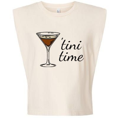 Espresso Martini Drinking Coffee Lovers Cocktail Bartender Garment-Dyed Women's Muscle Tee