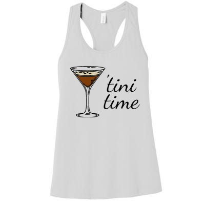 Espresso Martini Drinking Coffee Lovers Cocktail Bartender Women's Racerback Tank