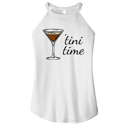 Espresso Martini Drinking Coffee Lovers Cocktail Bartender Women’s Perfect Tri Rocker Tank