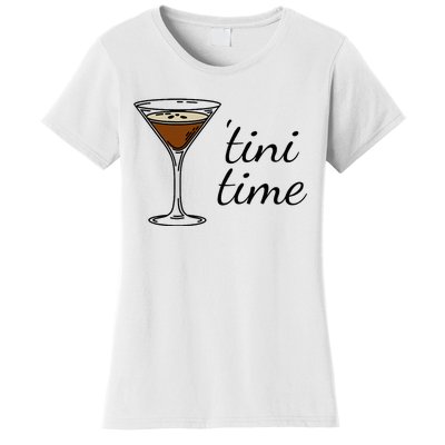 Espresso Martini Drinking Coffee Lovers Cocktail Bartender Women's T-Shirt