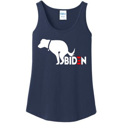 Even My Dog Hates Biden Ladies Essential Tank