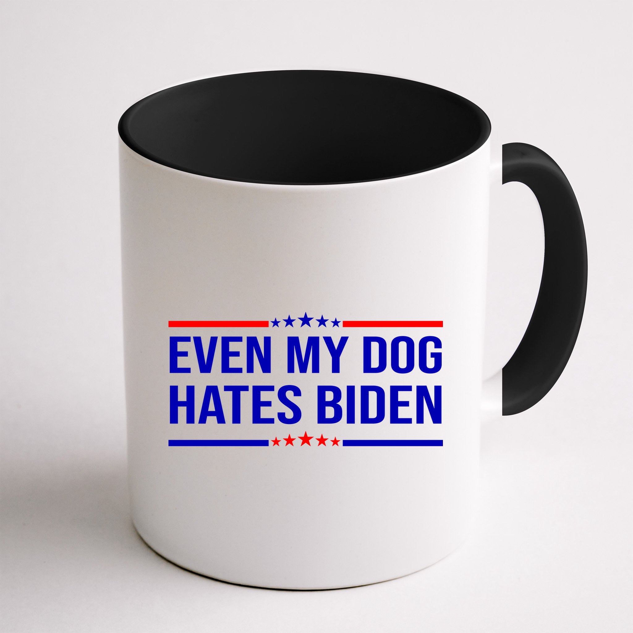 Even My Dog Hates Biden Funny Anti Biden FJB Mug