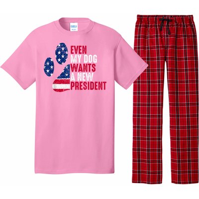 Even My Dog Wants A New President Dog Paw Pajama Set