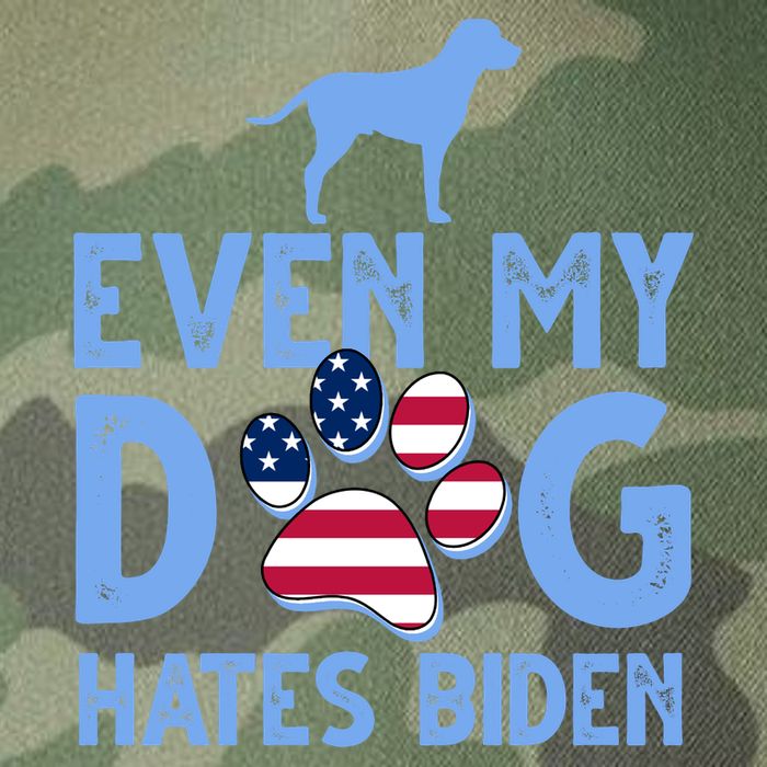 Even My Dog Hates Biden Legacy Tie Dye Trucker Hat