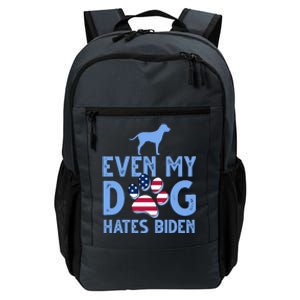 Even My Dog Hates Biden Daily Commute Backpack