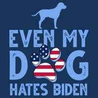 Even My Dog Hates Biden Flatbill Hat