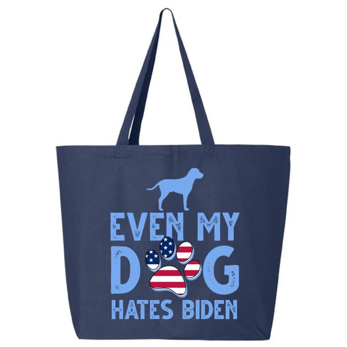 Even My Dog Hates Biden 25L Jumbo Tote