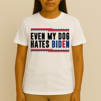 Even My Dog Hates Biden Funny T-Shirt
