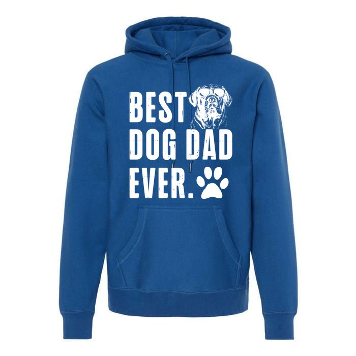 English Mastiff Daddy Dad Best Dog Dad Ever Gift Premium Hoodie