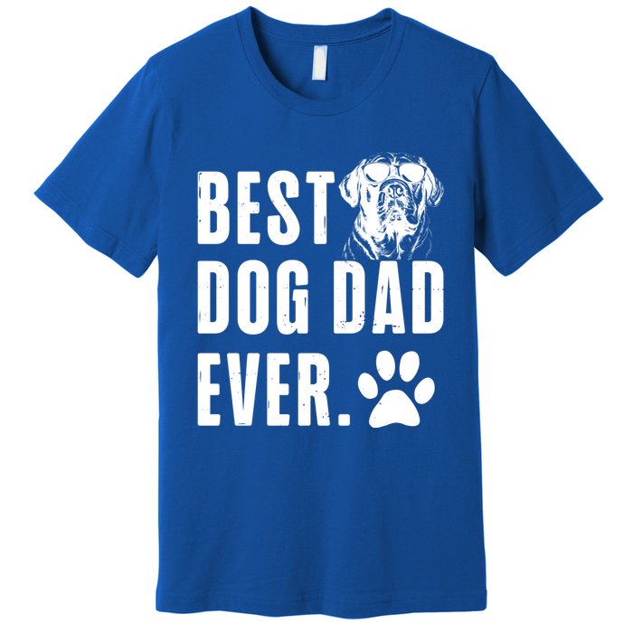 English Mastiff Daddy Dad Best Dog Dad Ever Gift Premium T-Shirt