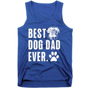 English Mastiff Daddy Dad Best Dog Dad Ever Gift Tank Top