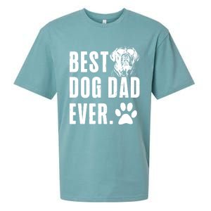 English Mastiff Daddy Dad Best Dog Dad Ever Gift Sueded Cloud Jersey T-Shirt