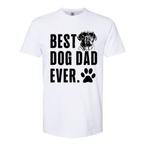 English Mastiff Daddy Dad Best Dog Dad Ever Gift Softstyle CVC T-Shirt