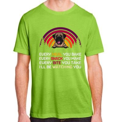 English Mastiff Dog Ill Be Watching You Lover Fathers Day Adult ChromaSoft Performance T-Shirt